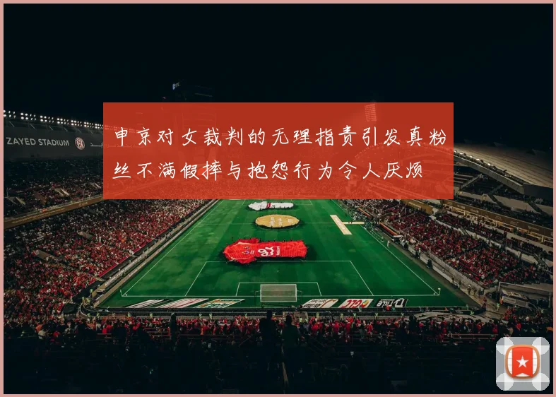 申京对女裁判的无理指责引发真粉丝不满假摔与抱怨行为令人厌烦